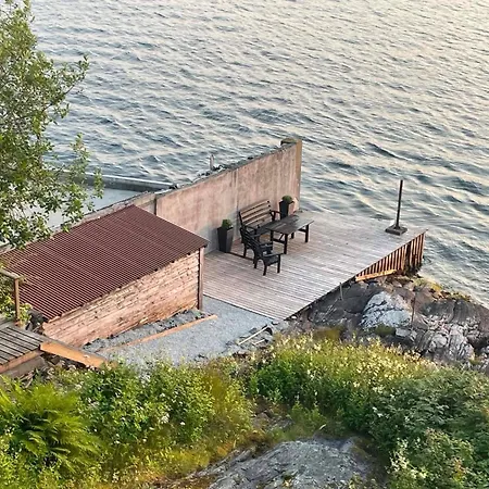 Sea House With Private Dock Near Flesland * Bergen