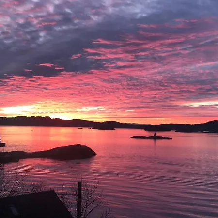 Sea House With Private Dock Near Flesland * Bergen
