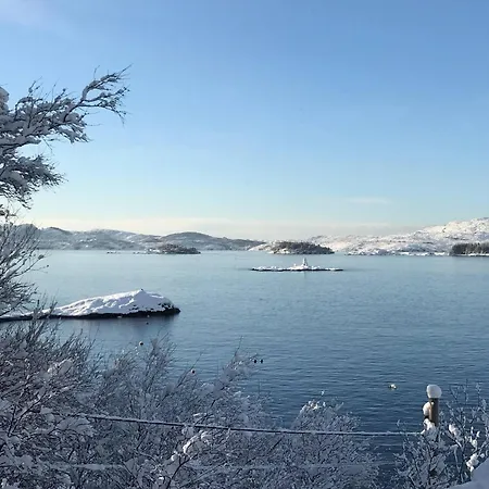Sea House With Private Dock Near Flesland Villa Bergen
