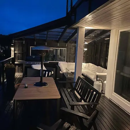 Sea House With Private Dock Near Flesland
