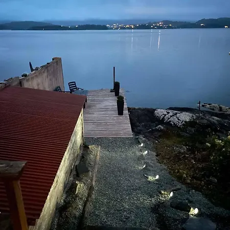 Sea House With Private Dock Near Flesland *